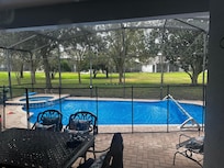 Beautiful view from the living room.