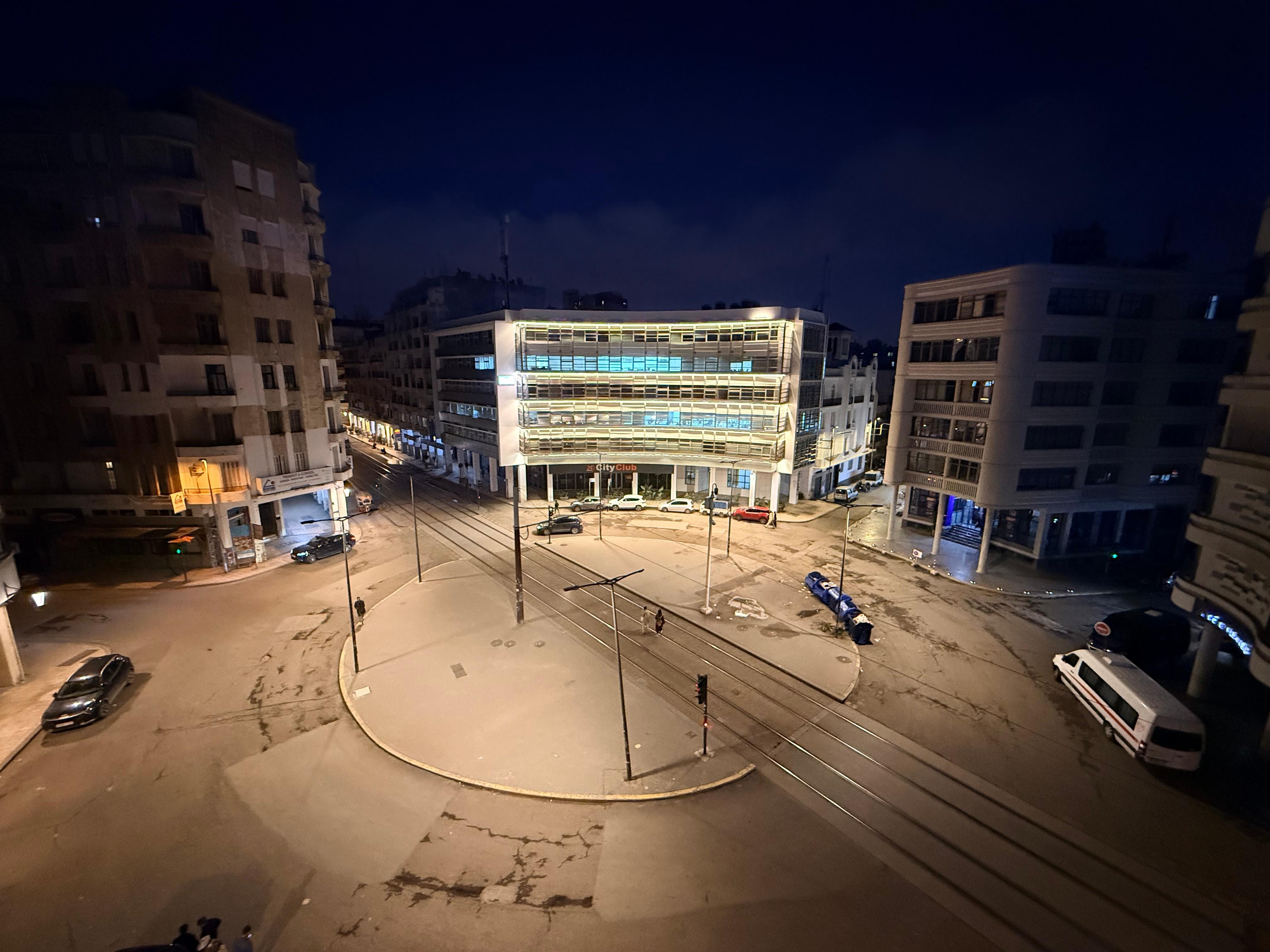 City view from the room 