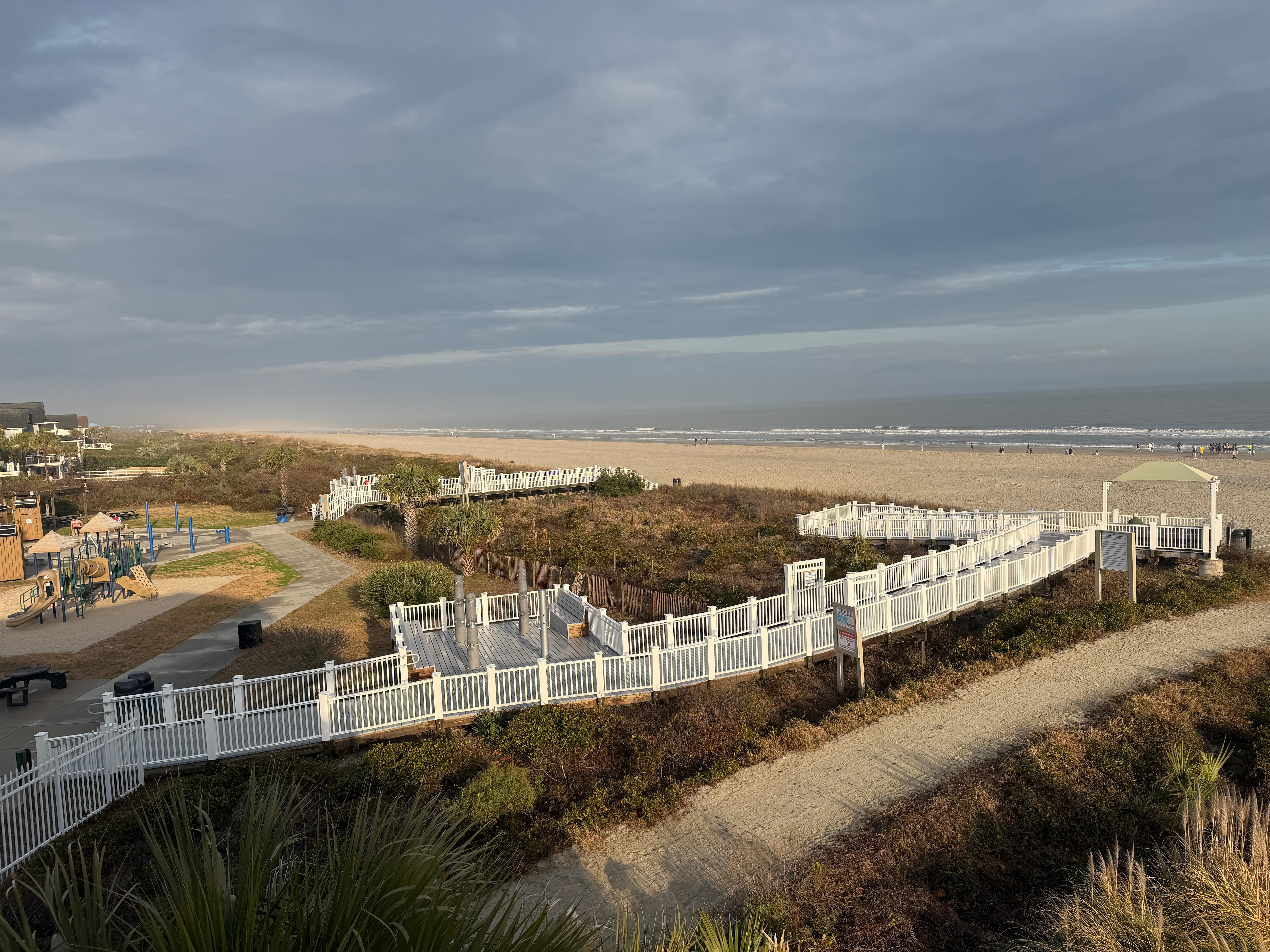 View from right outside the door! 