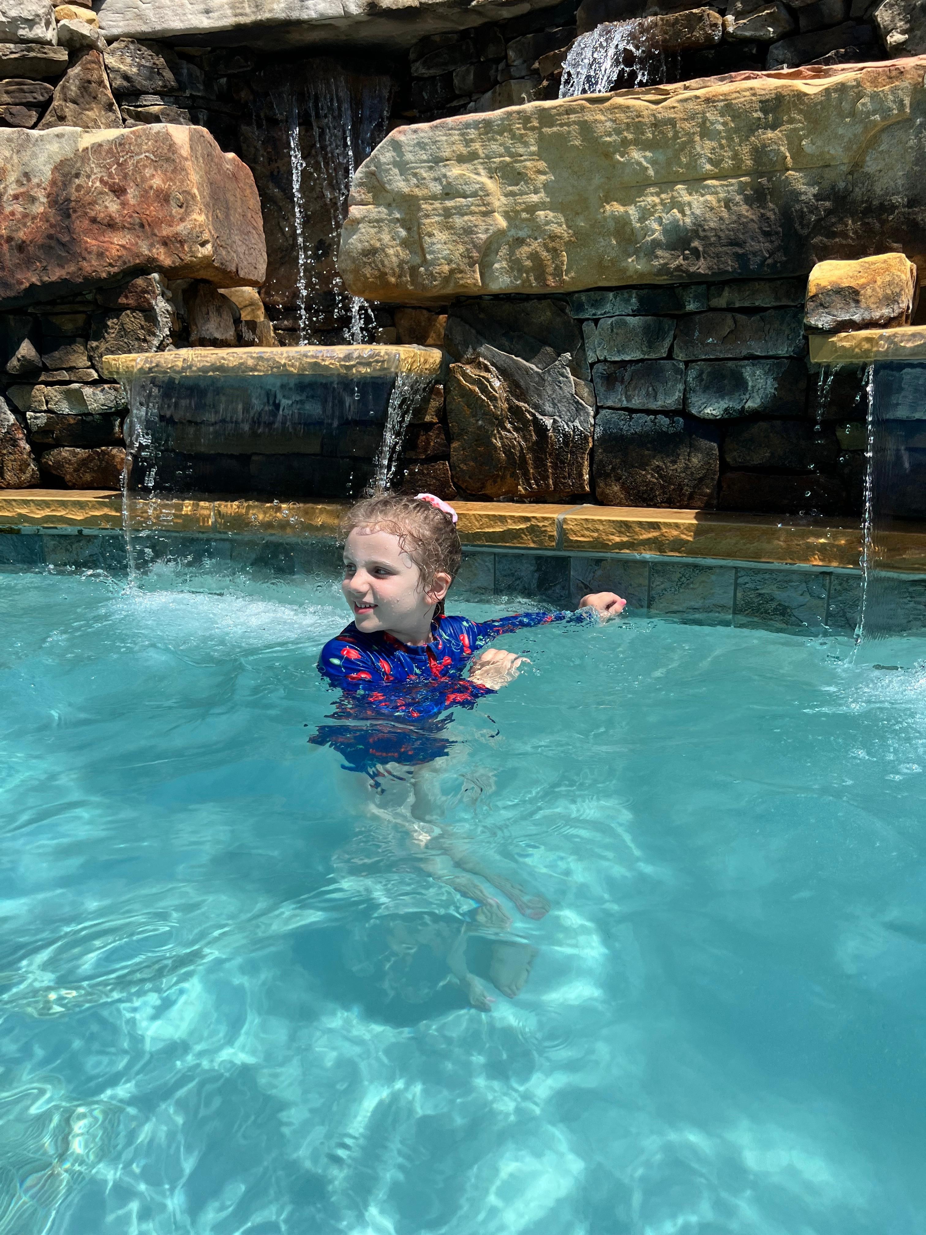 The pool was fabulous!