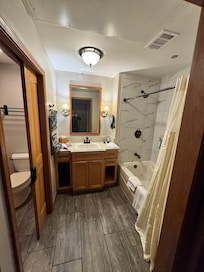 Large clean bathroom