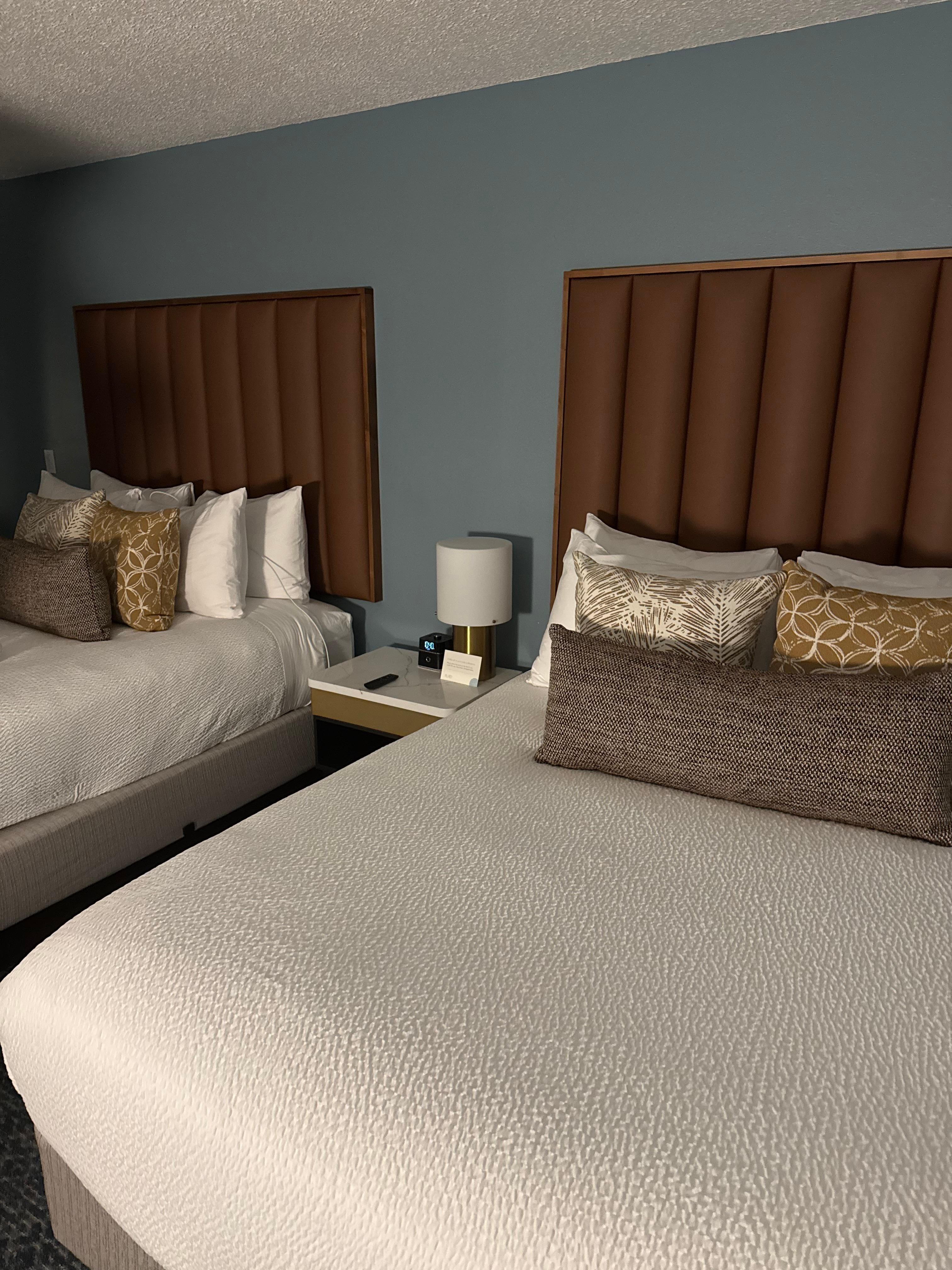 Cozy and inviting beds
