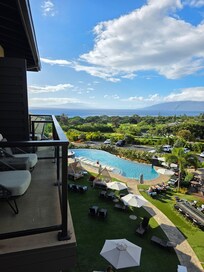 View from 5th floor balcony