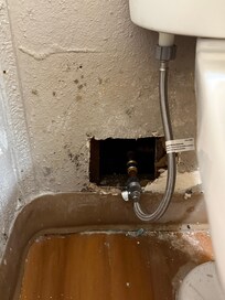 That’s in the bathroom