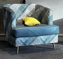 Chairs in lobby were fairly worn and threadbare