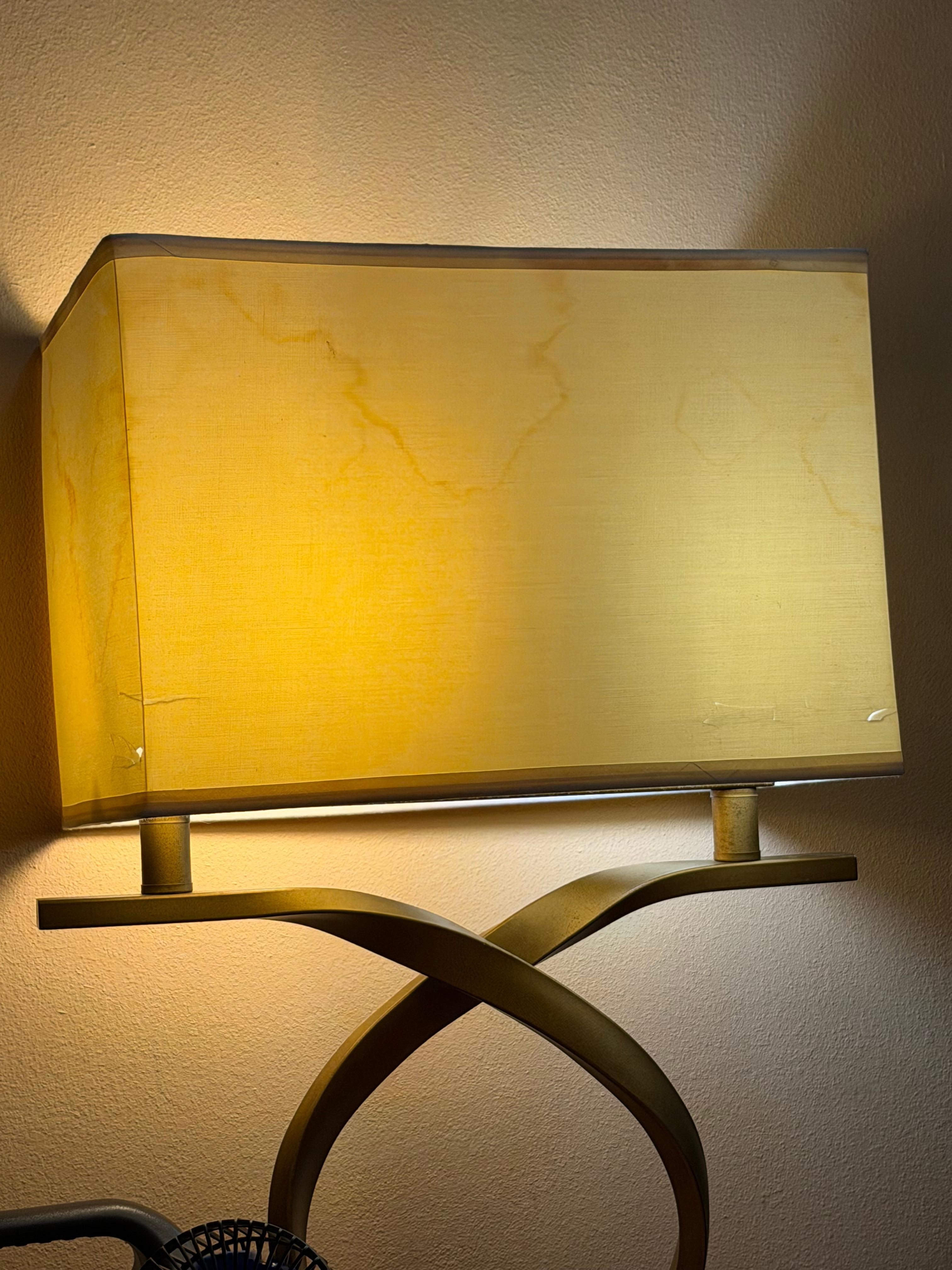 One of the lamp shades
