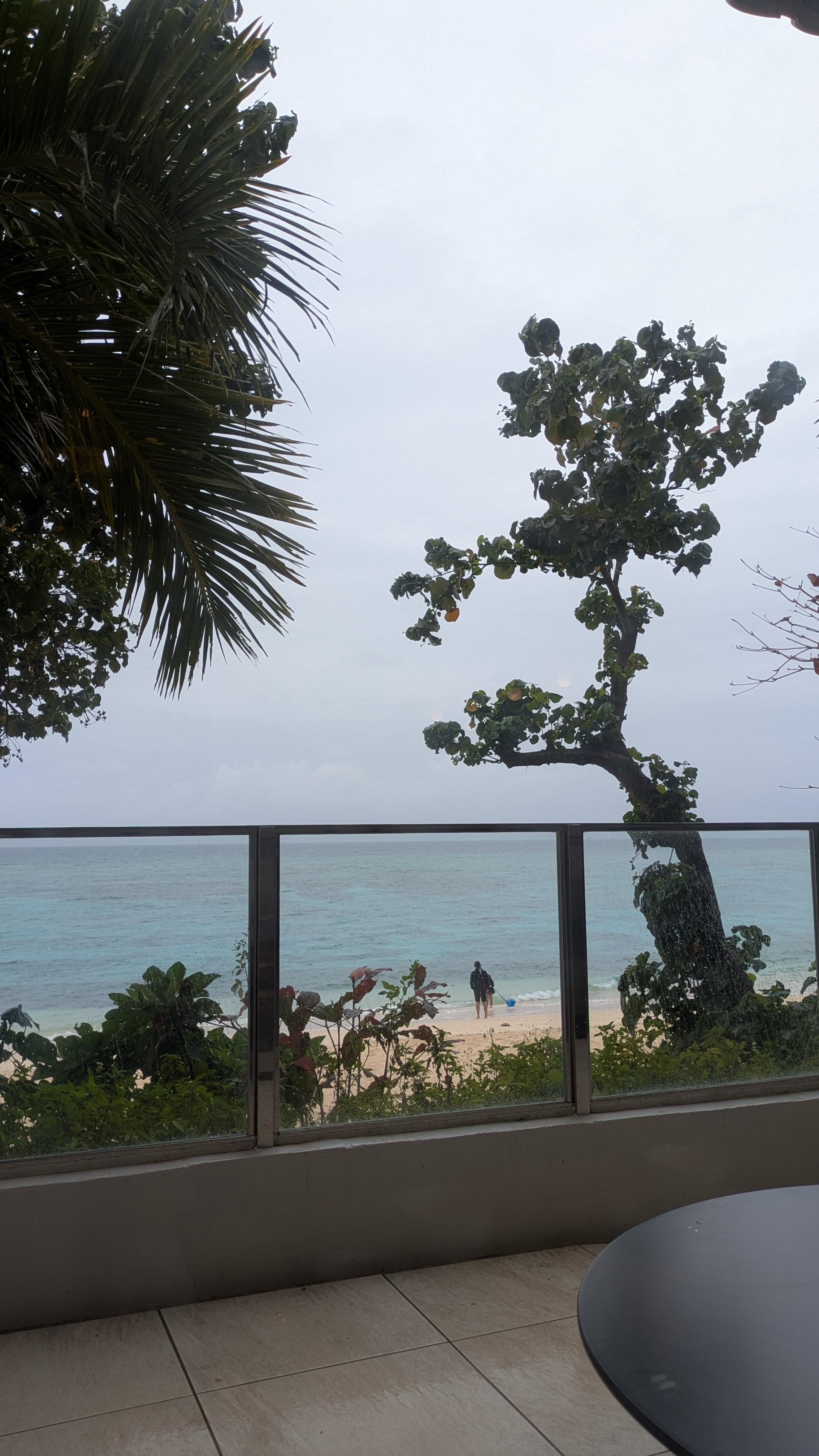 レストランのオープンエア