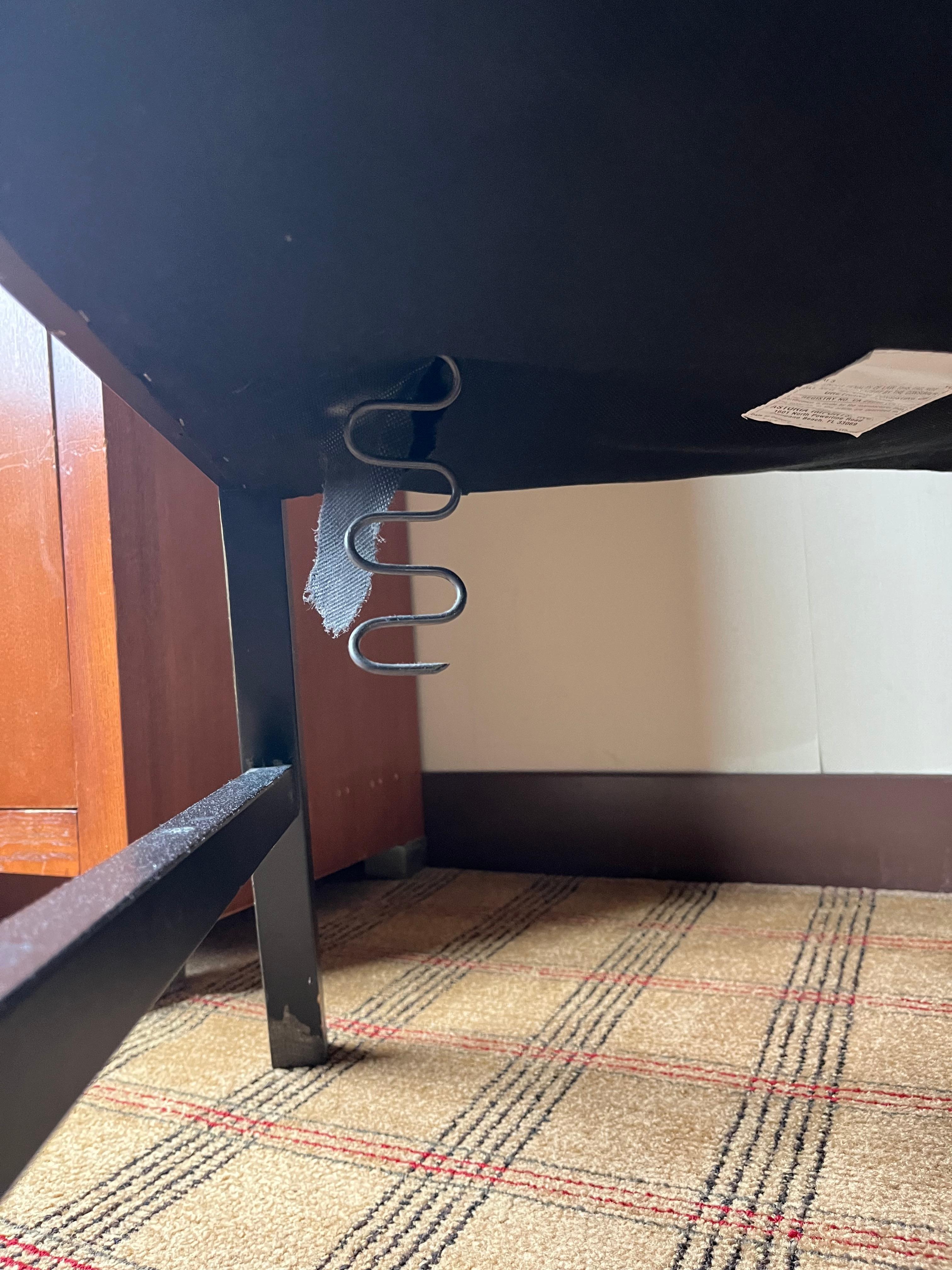 old furniture bearing down