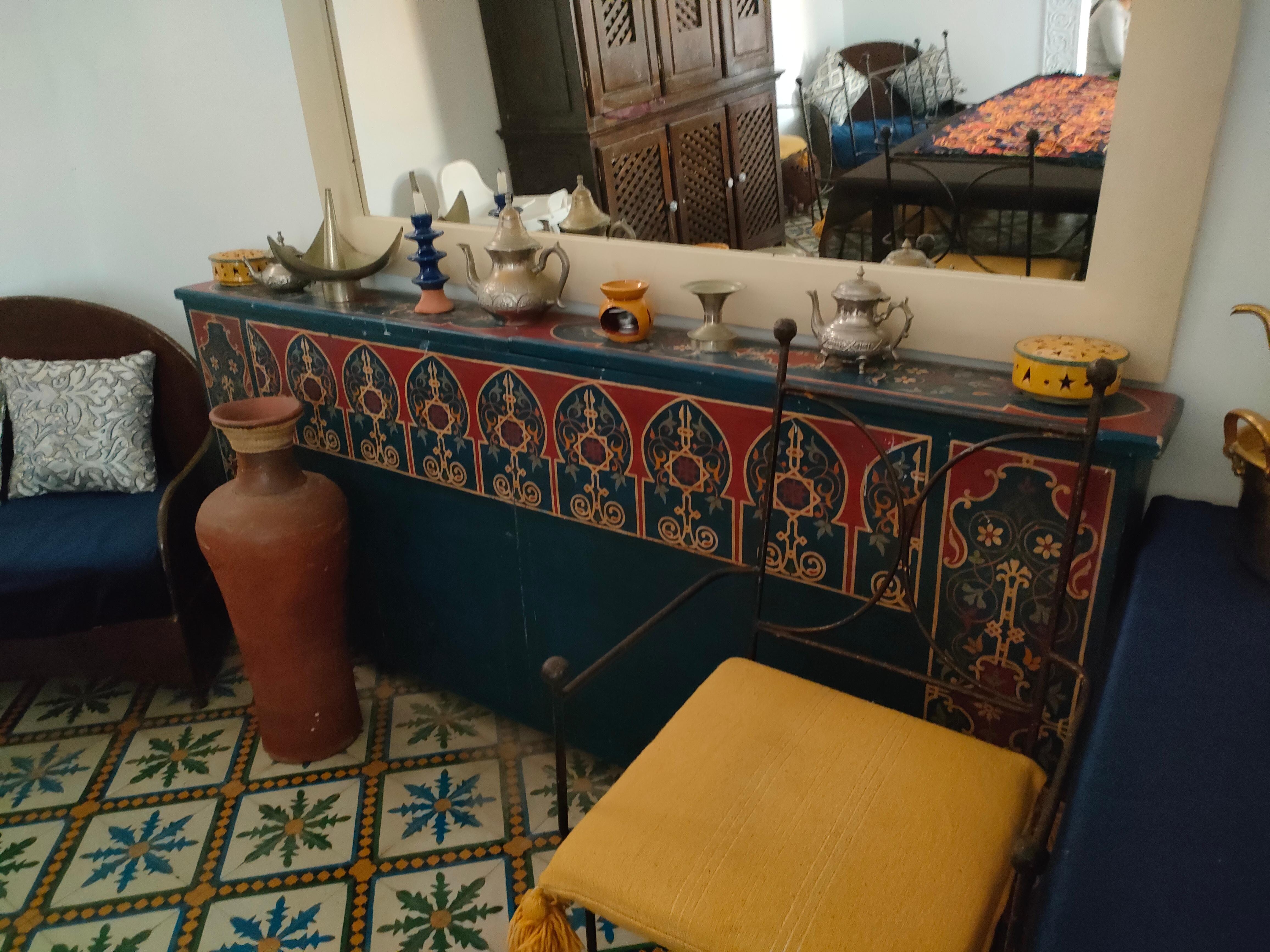 Un angolo della sala colazione 