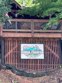 GA mountain roller Coaster
