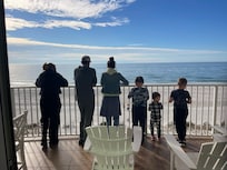 The view was awesome. Condo was spacious and bedrooms were great. We had a large group and it was perfect….