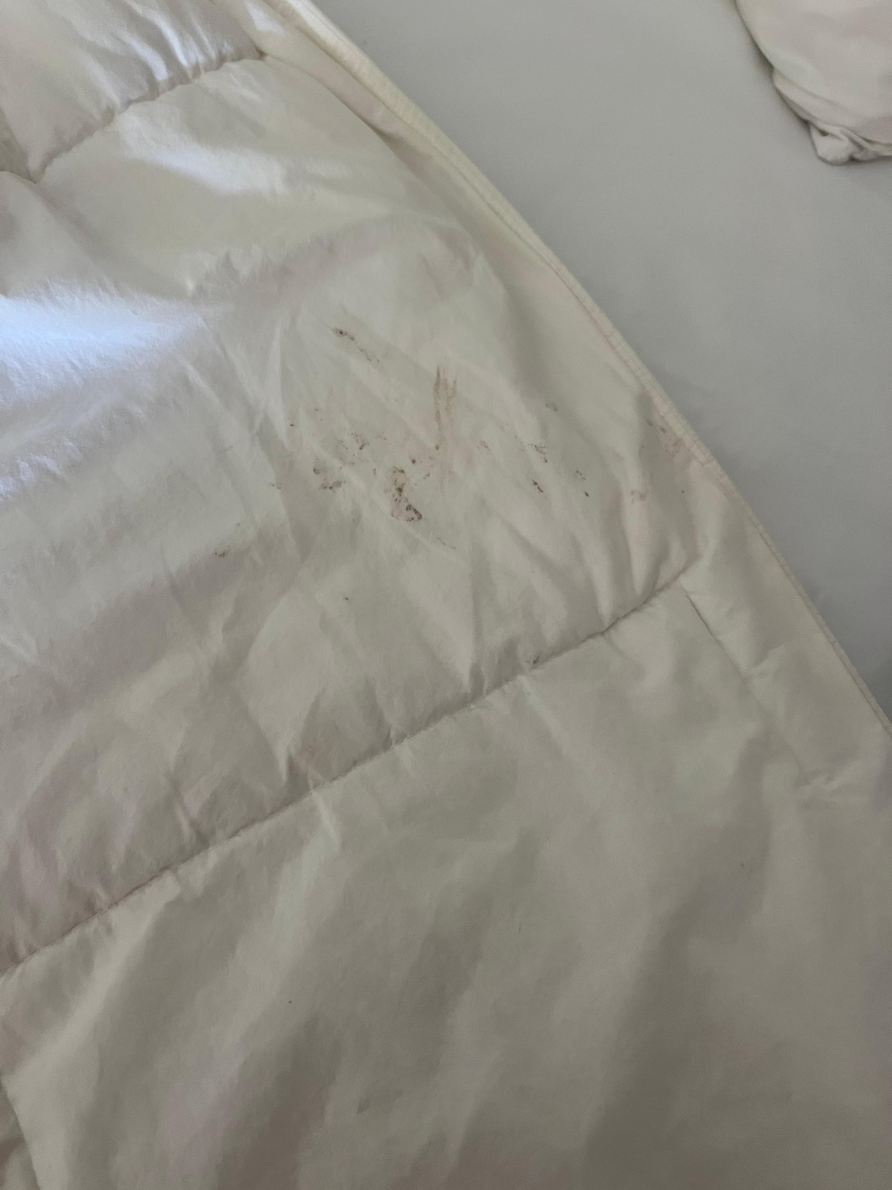 After I asked them to change the sheets