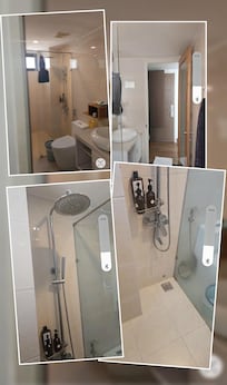 The bathroom was great and super clean. We'd definitely stay again.