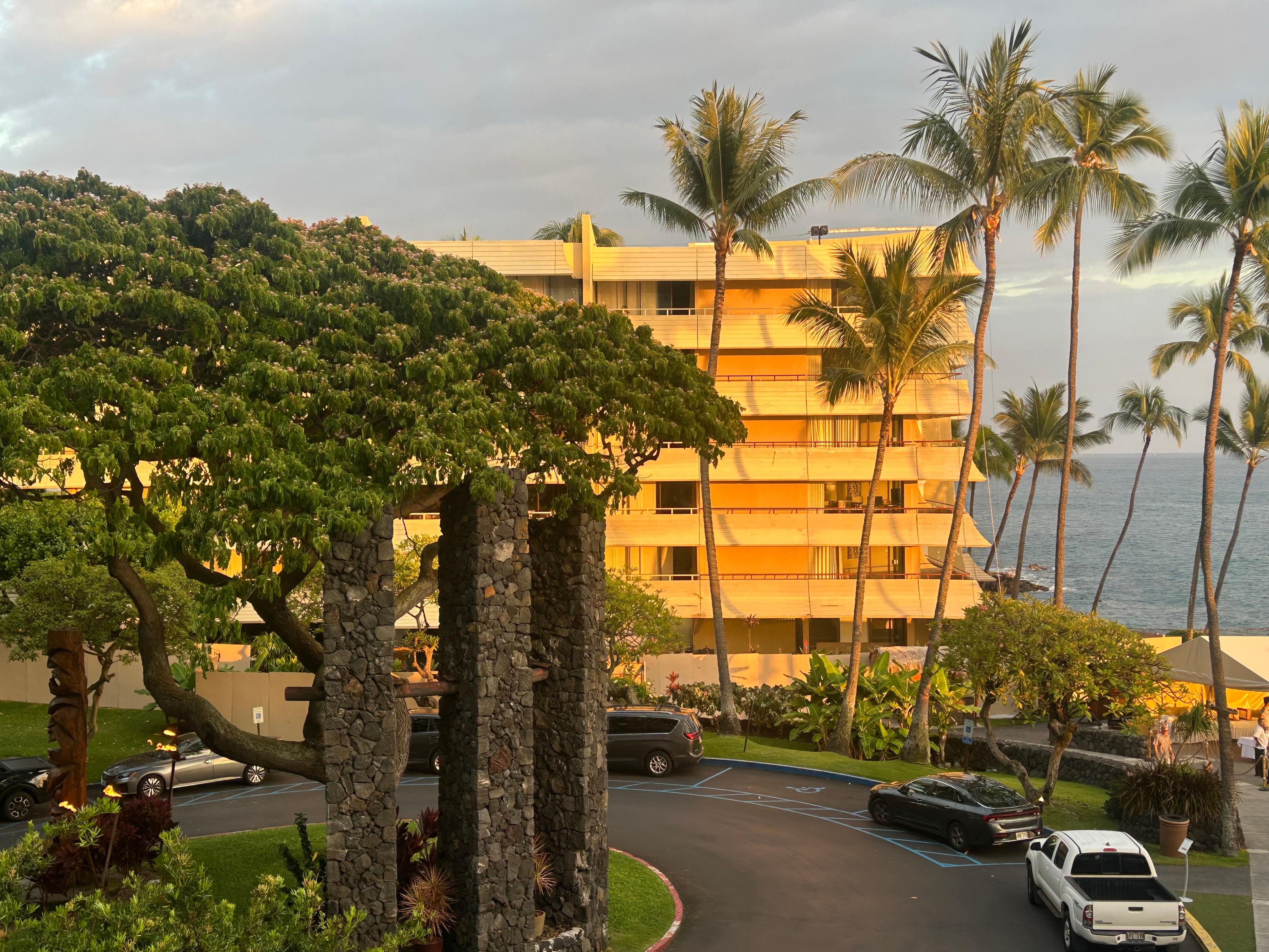 View from room 323.