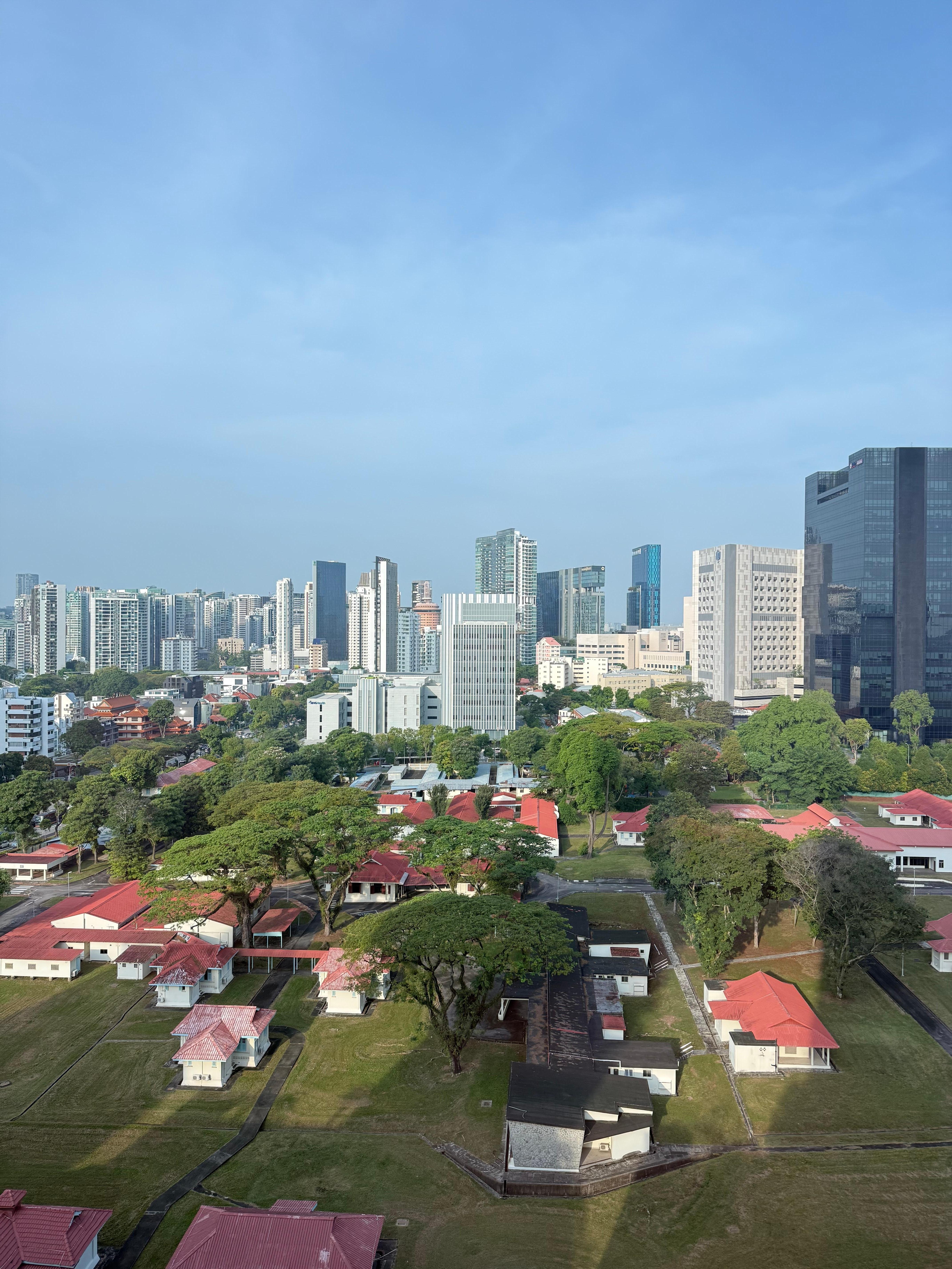 View from our room at 15th Floor. 