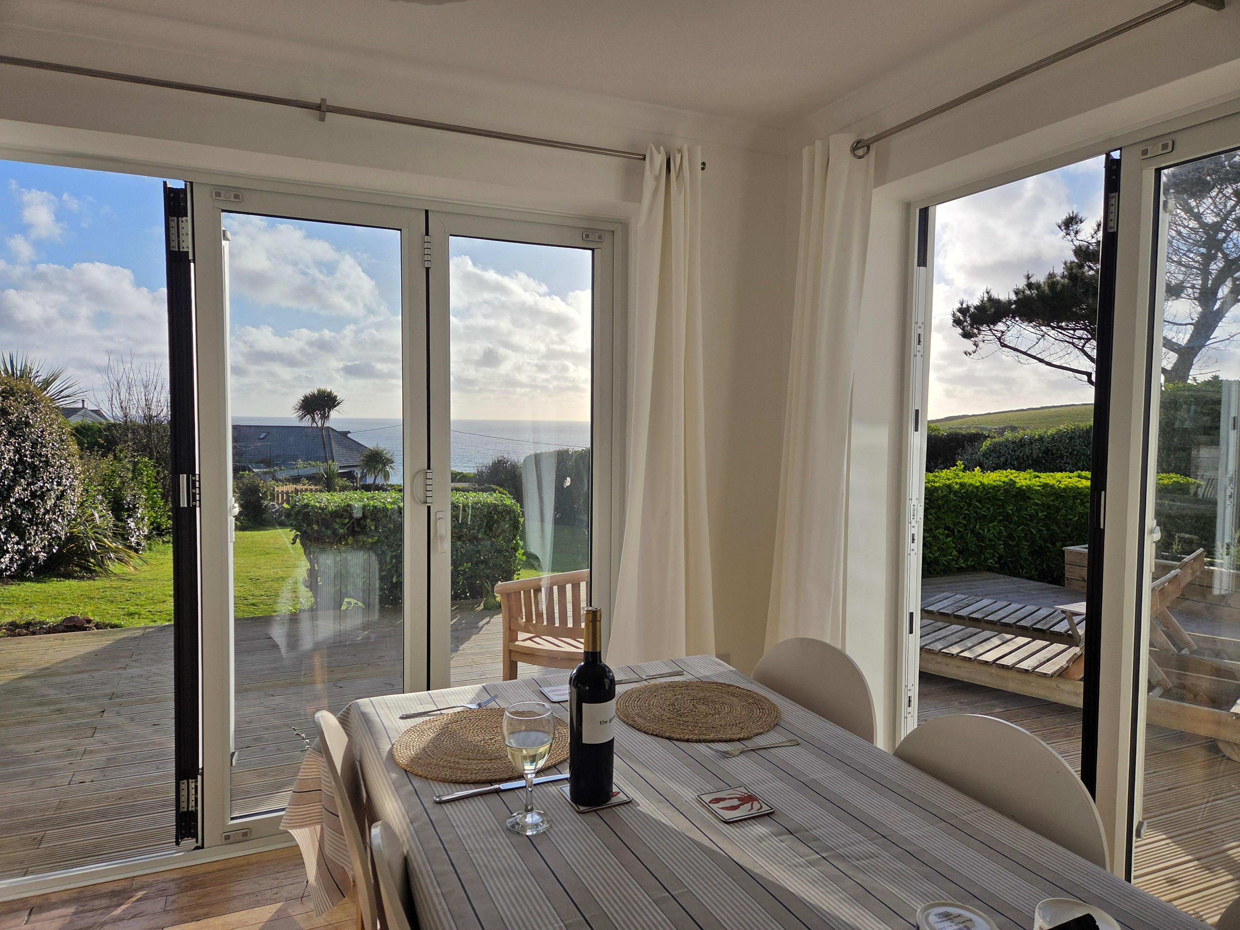 View out the living room