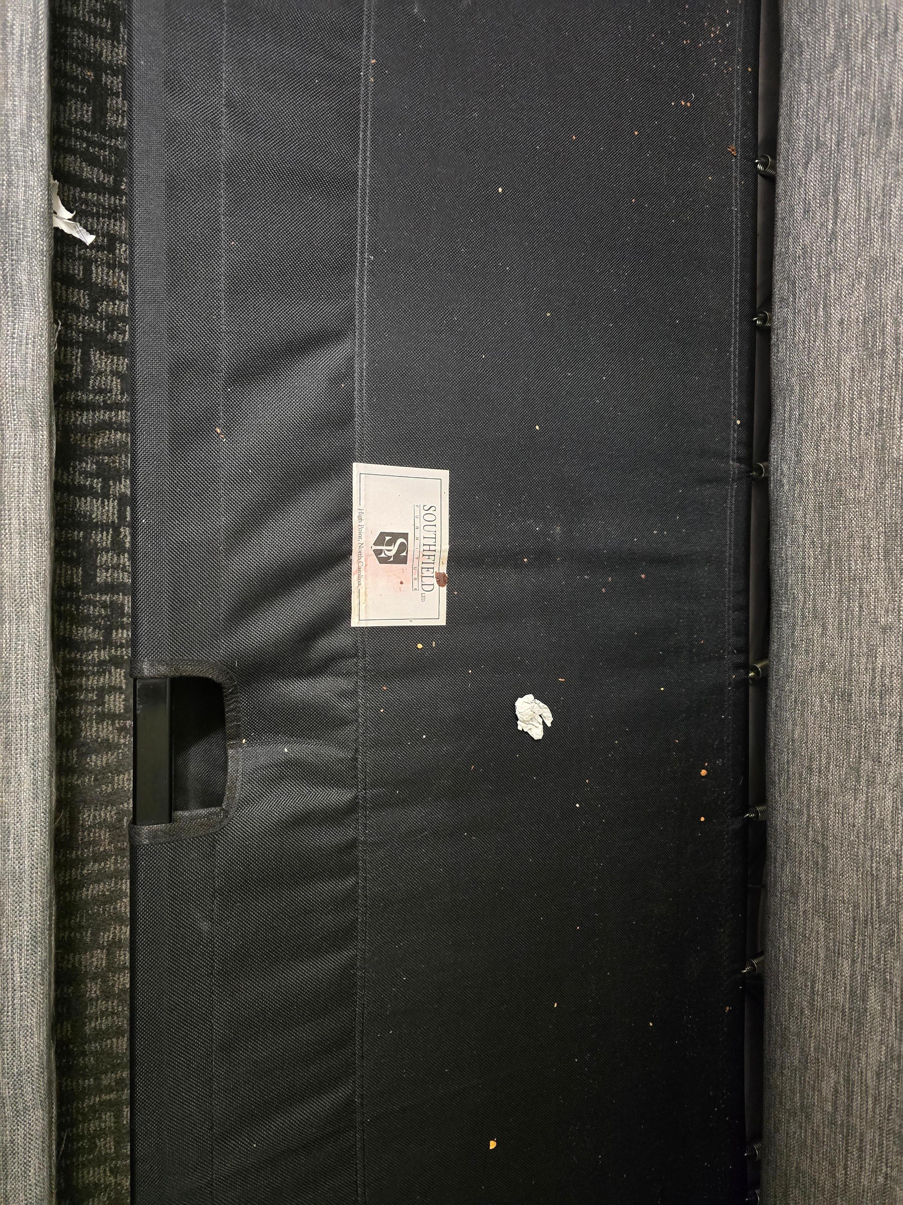 full of dirt and trash