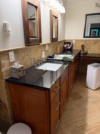 Gorgeous bathroom with beautiful shower