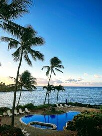 View from our balcony