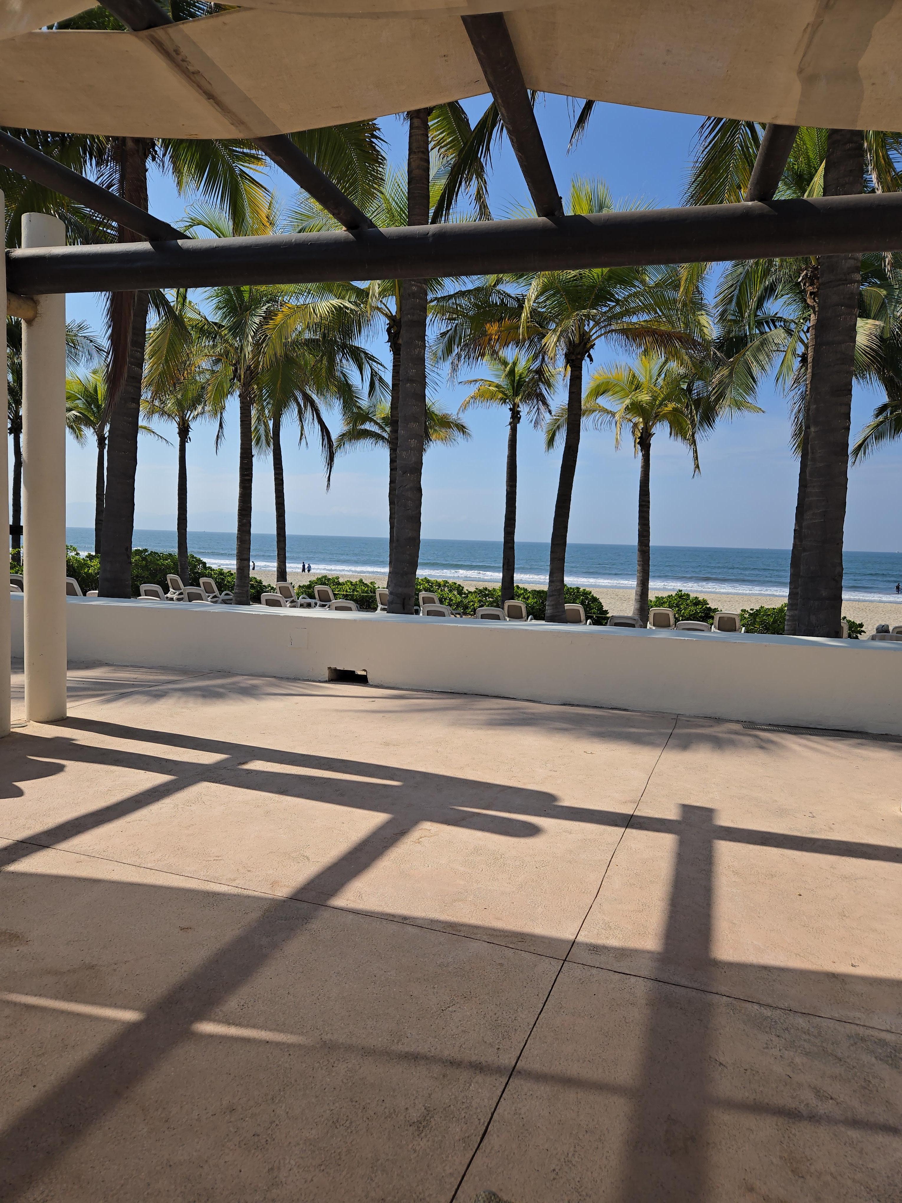 View from the pool deck.