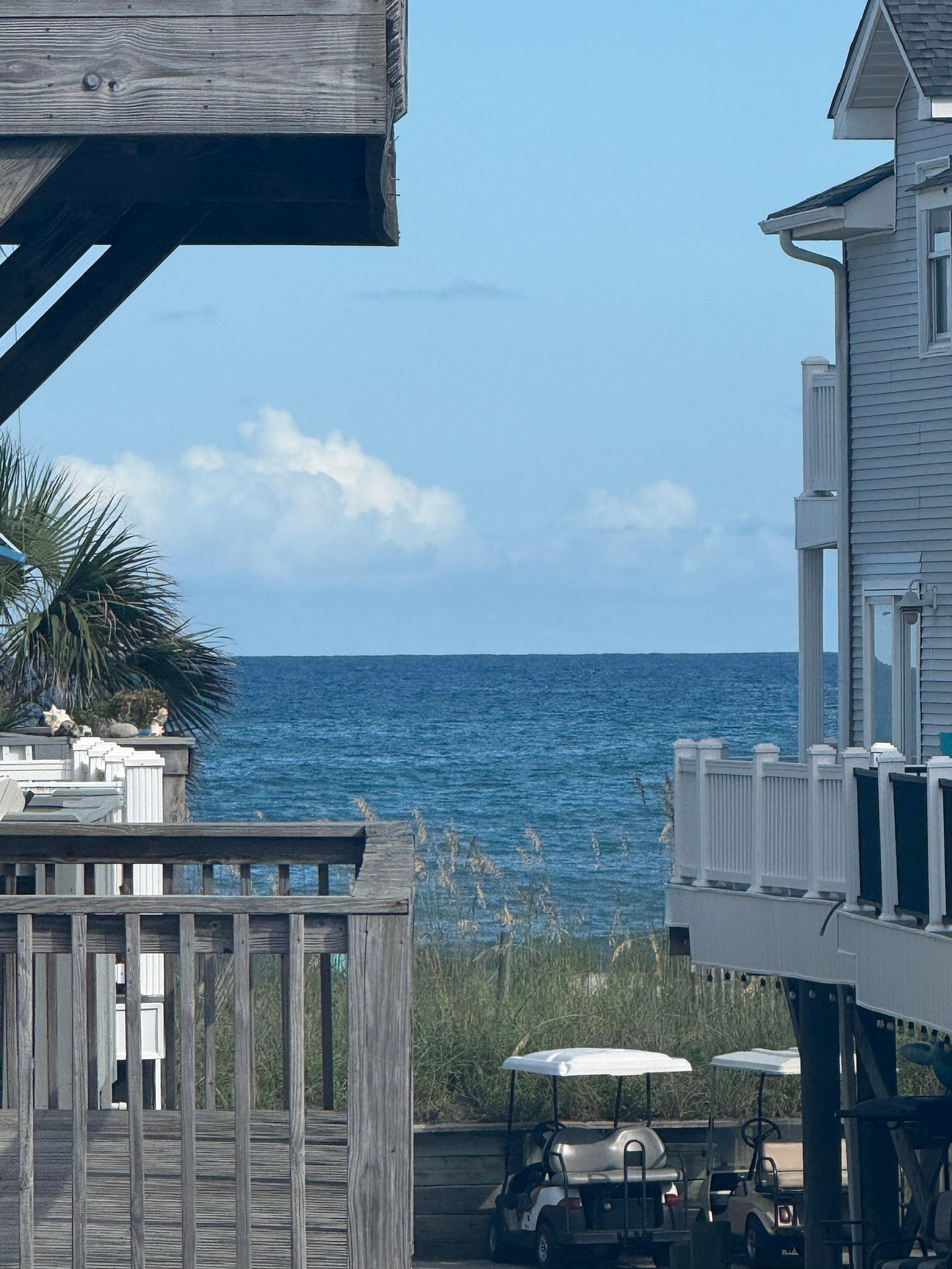 Great view and short walk to the beach!