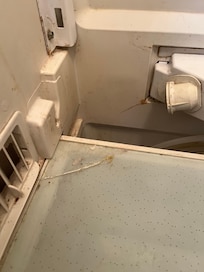 Inside freezer