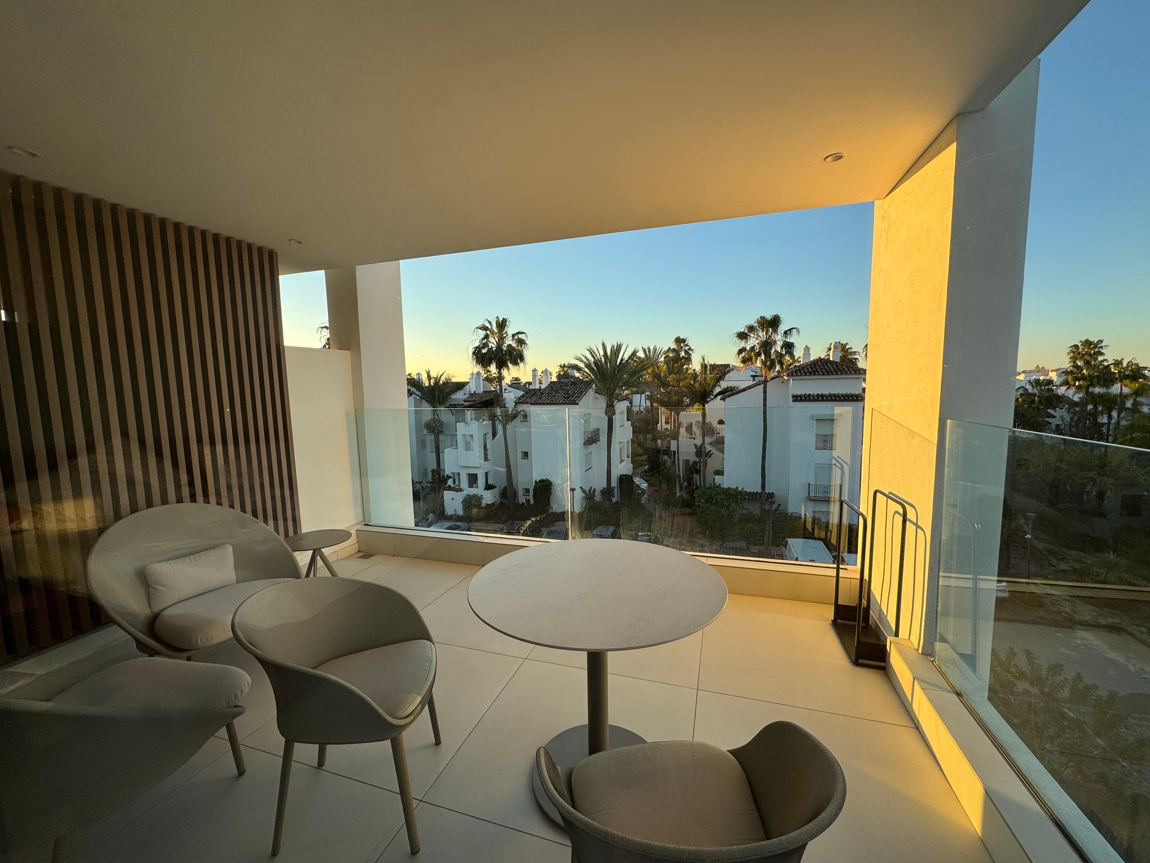 Ausblick vom zweiten Balkon 