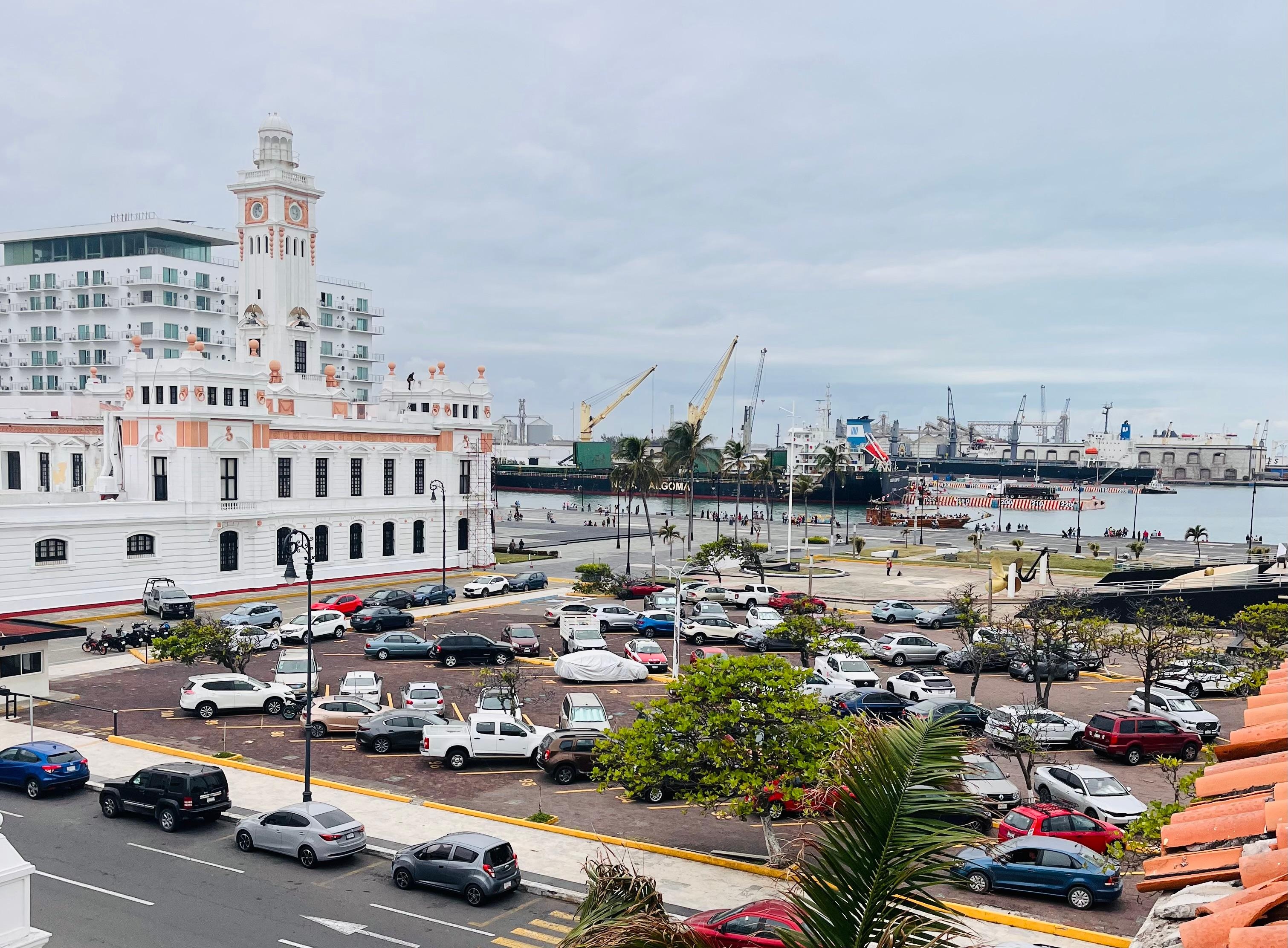 Ésta es la vista desde la habitación.