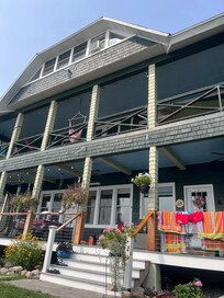 There are a couple of hammocks and hammock style chairs on the second floor porch that were wonderful for snoozing.