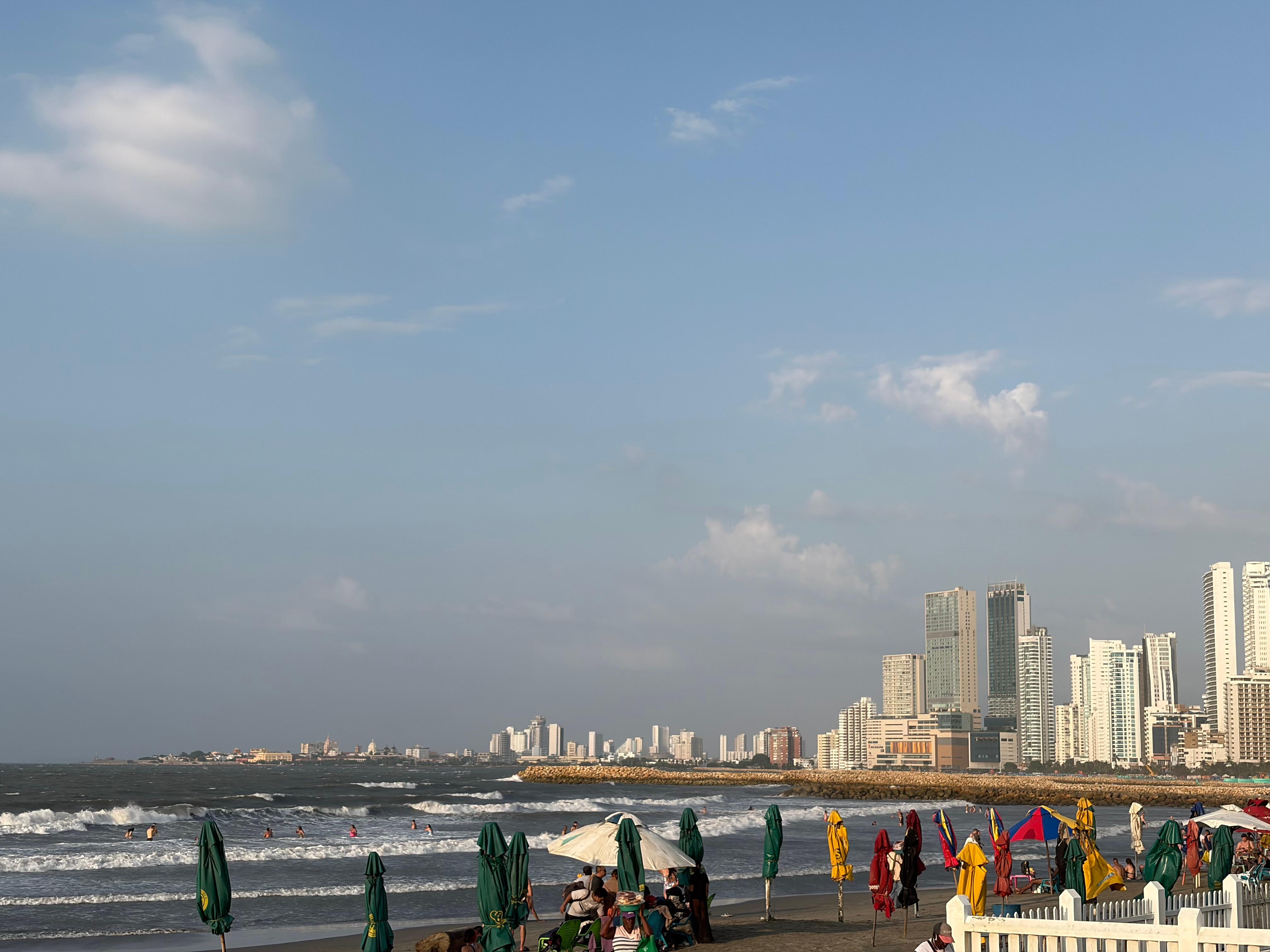 Good location opposite the beach