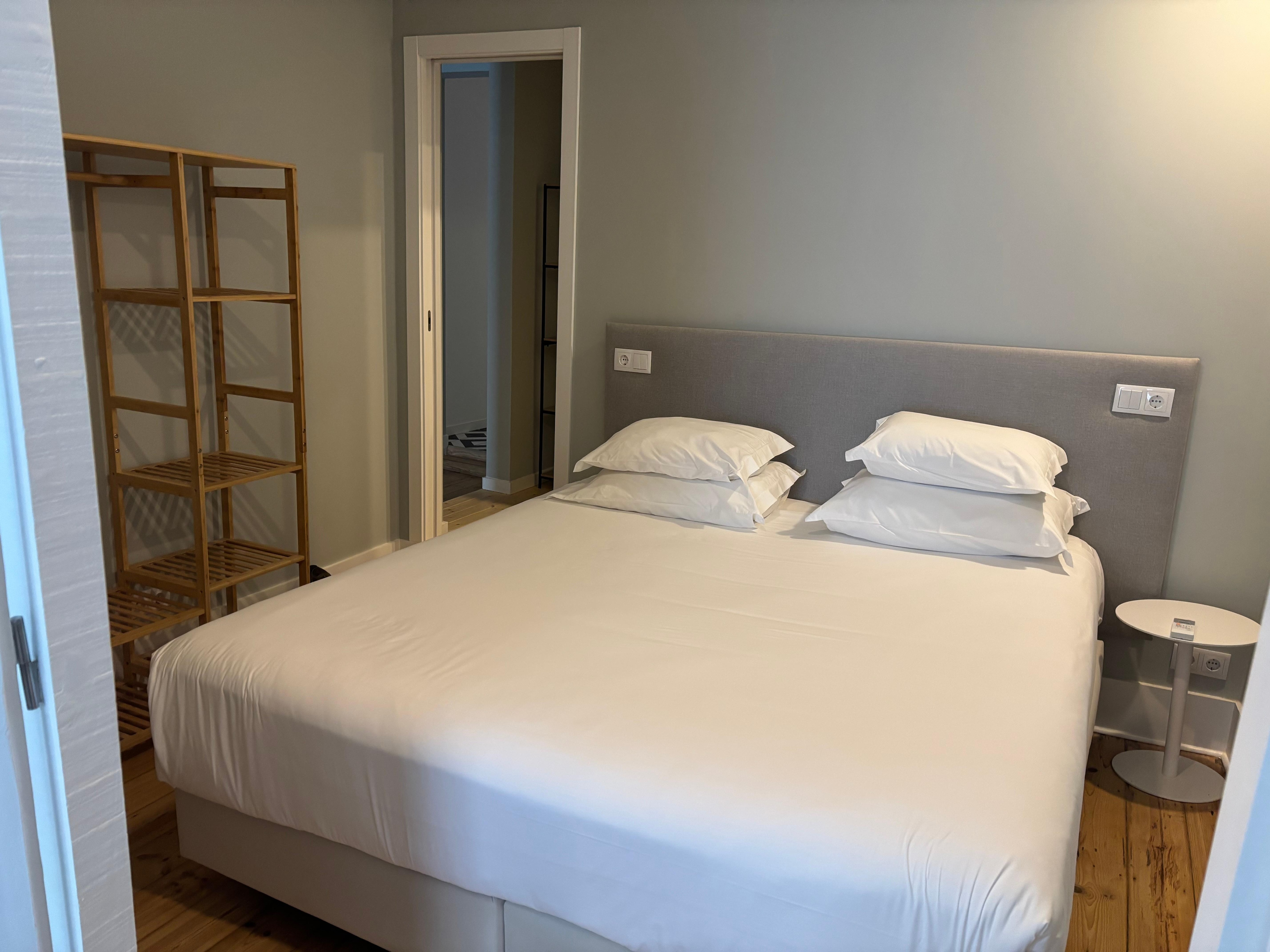 The bed was comfortable and good size. 