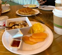 Hotel breakfast