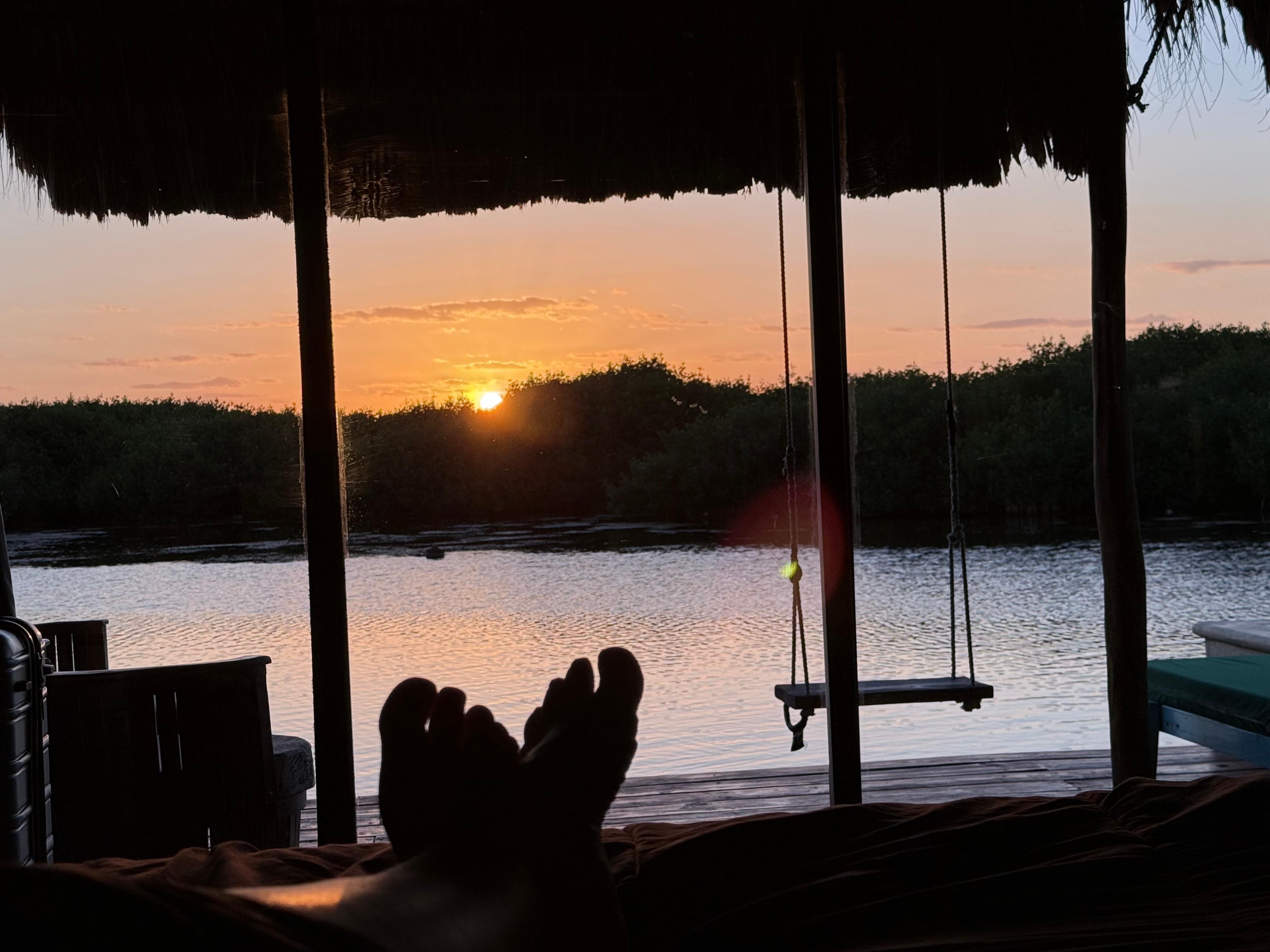 view to end a beautiful day