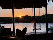 view to end a beautiful day