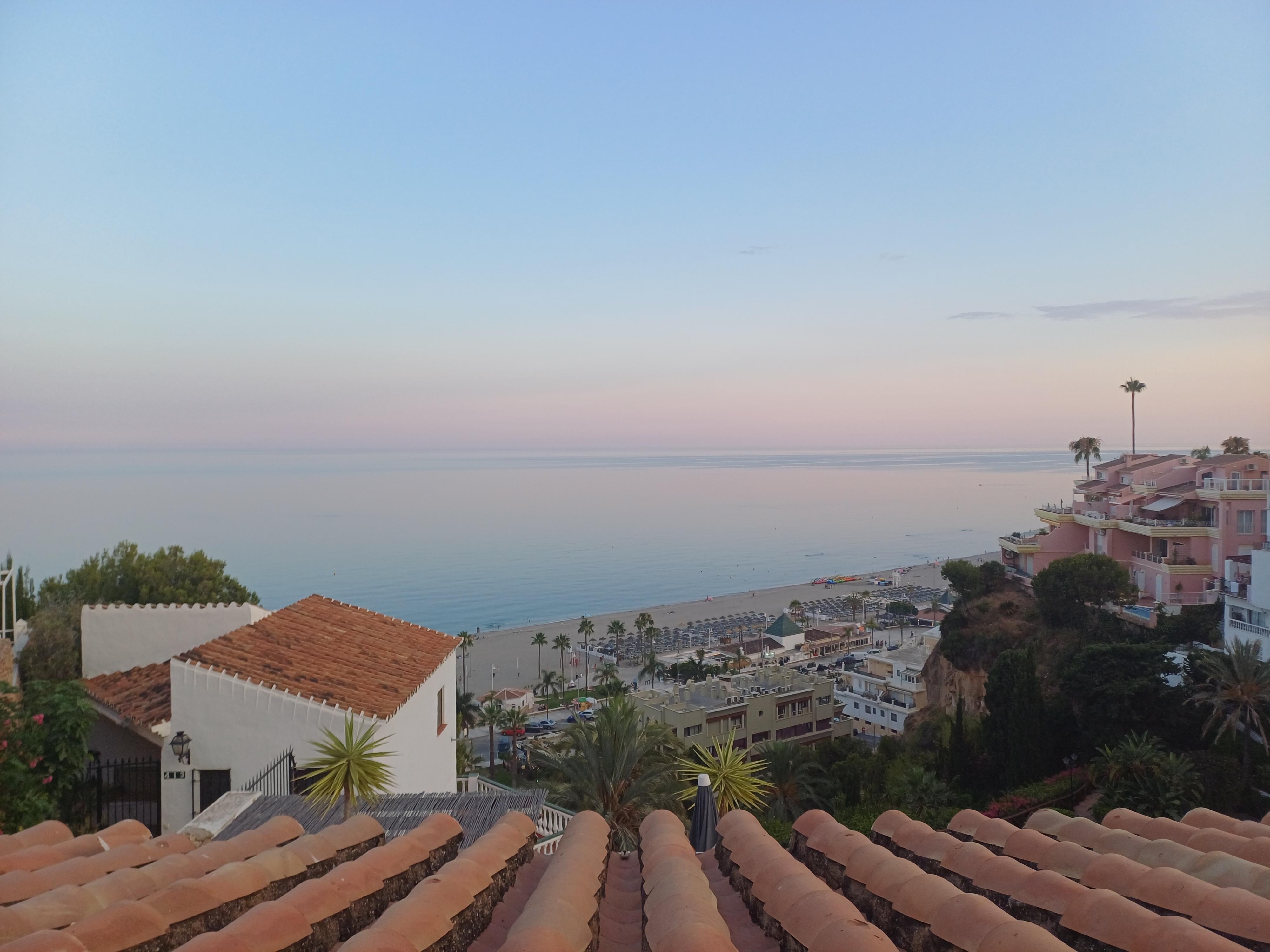 Sunset from the terrace