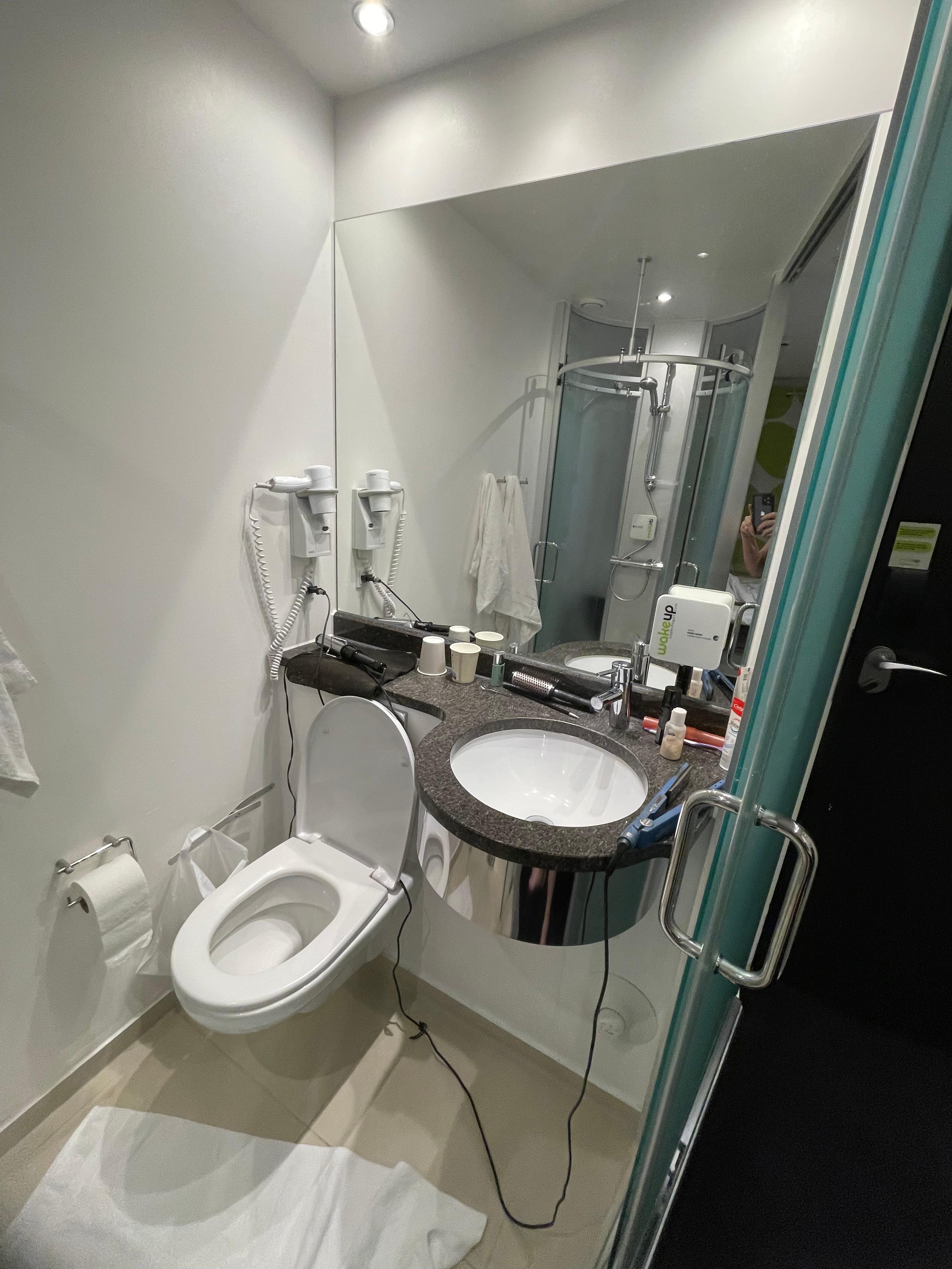 Counter space was good for me 