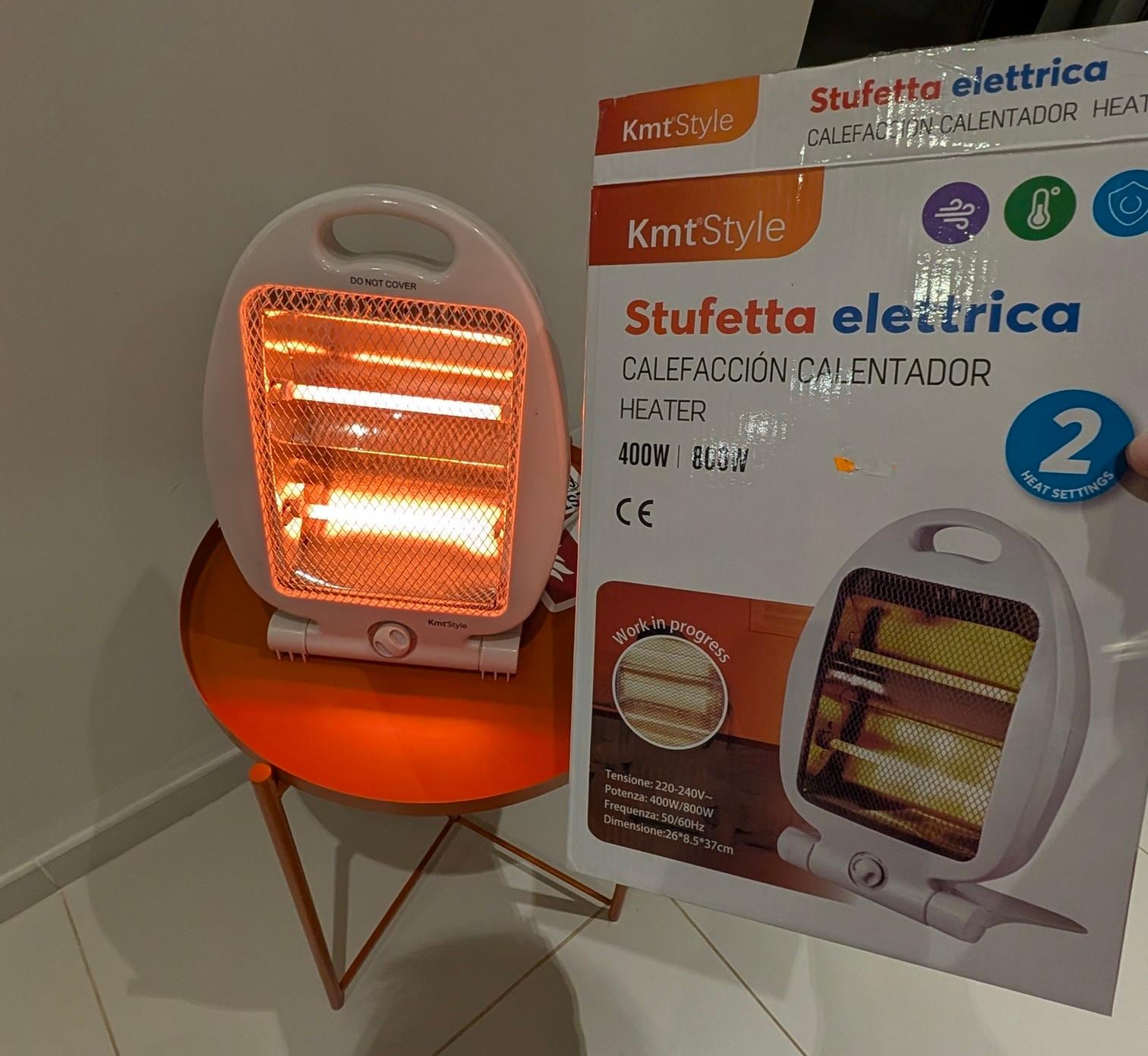 Not enough to warm the entire house