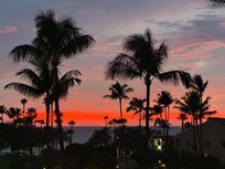 Evening view from lanai
