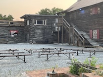 1700s William Henry fort at lake George