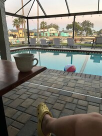 Amazing heated pool!