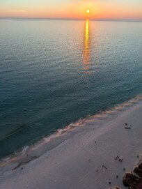 Evening from the balcony. Sweet!