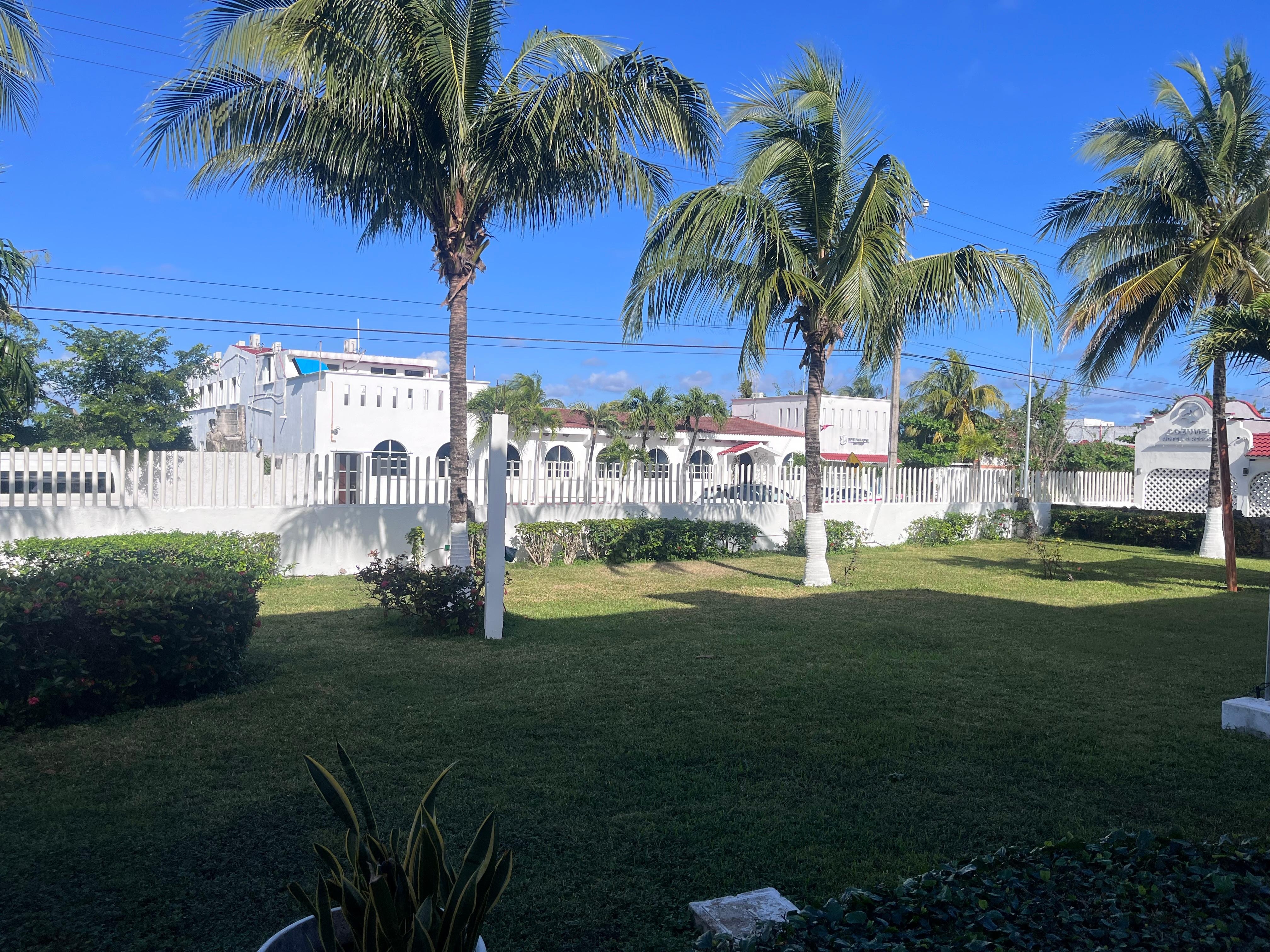View from our room.  The busy street was noisy but we closed the hurricane blinds after for sleep & it helped tremendously.