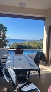 Covered part of terrace