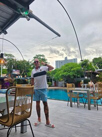 Restaurant sicht zum Pool