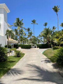 Path to the Level and pool