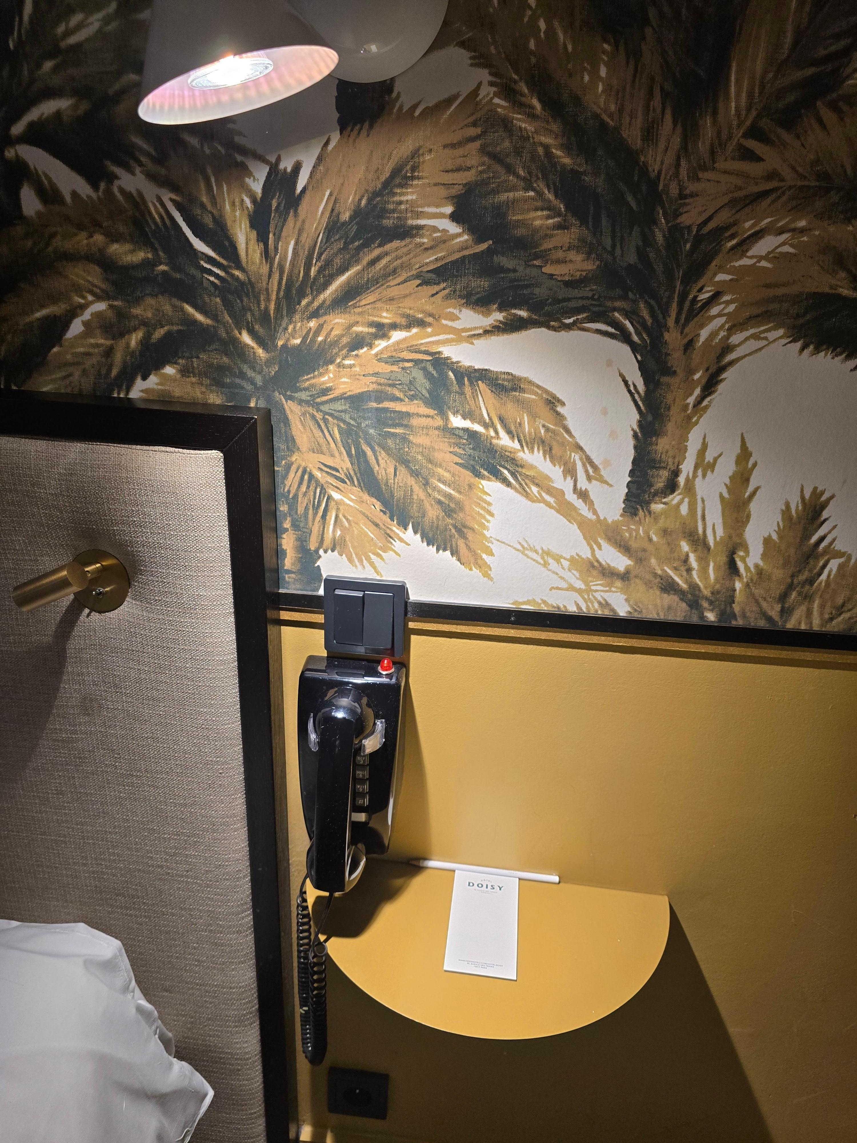 Love this little old fashioned phone. And it worked.