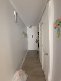 Hallway of condo