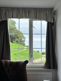 The view from the bed