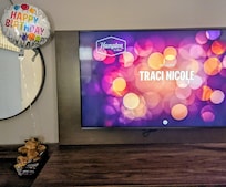 Birthday surprise left in the room