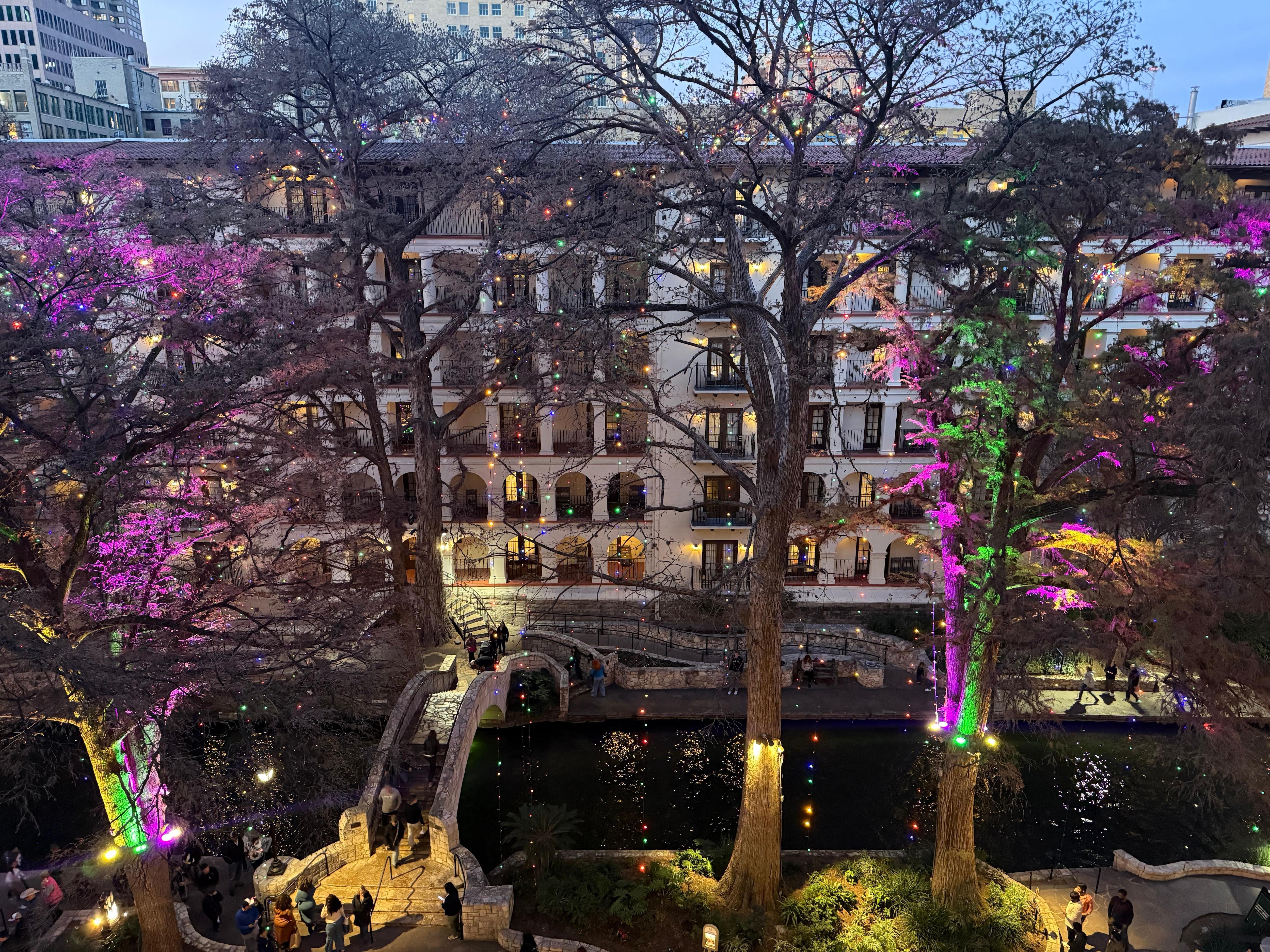 View from the balcony